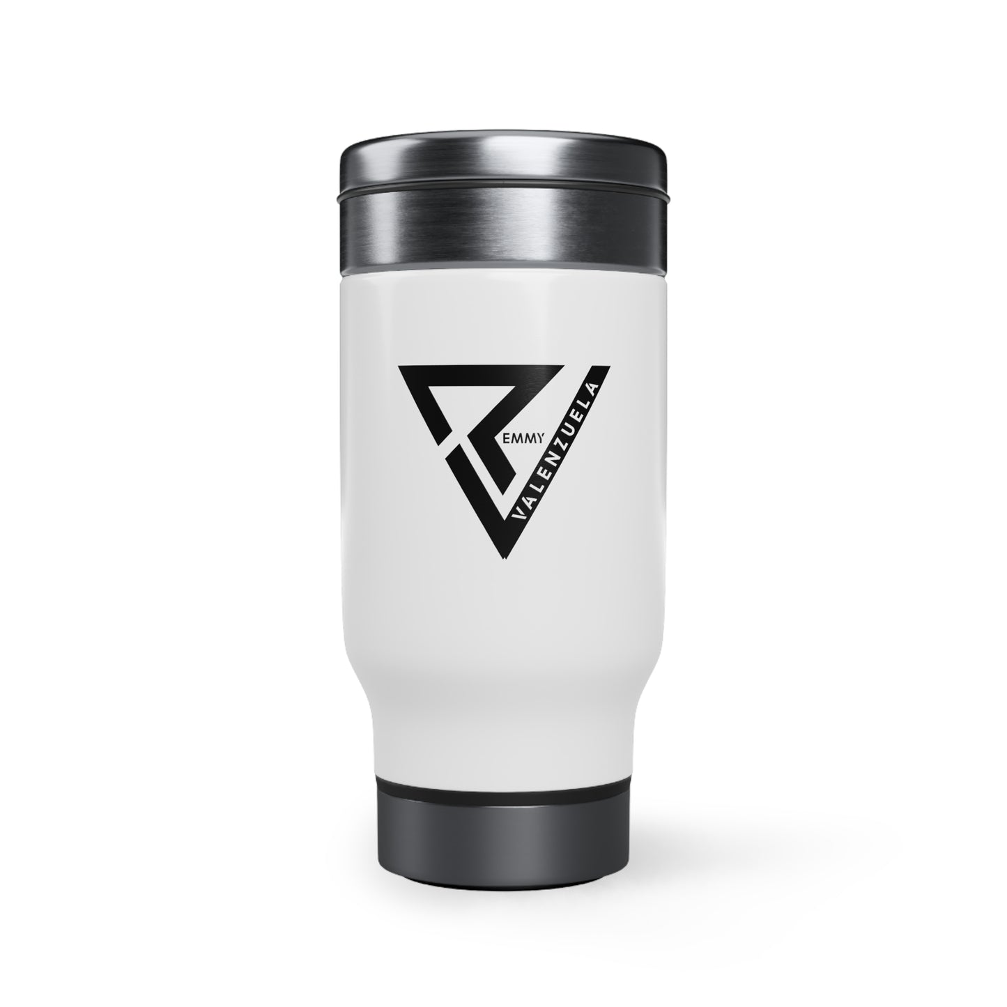 Stainless Steel Travel Mug with Handle, 14oz